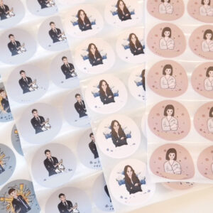 客製｜銅板/珠光貼紙